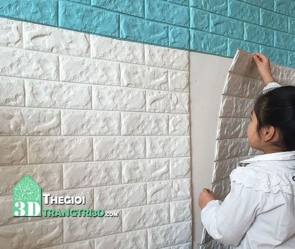 Bán xốp dán tường chống thấm nước, dán tường ẩm mốc. Các mẹo trang trí không gian đẹp với xốp dán tường
