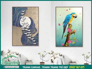 Hướng dẫn chọn mua tranh canvas đẹp TPHCM