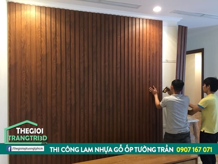 Ốp tường gỗ composite là gì? Ứng dụng tấm ốp giả gỗ trang trí nội thất