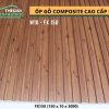 Ốp tường gỗ composite cao cấp - lamri nhựa gỗ GPWood W10 FX150