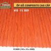 Ốp tường gỗ composite cao cấp - lamri nhựa gỗ GPWood W10 FC3009