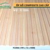 Ốp tường gỗ composite cao cấp - lamri nhựa gỗ GPWood W12 FC2004
