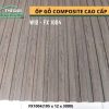 Ốp tường gỗ composite cao cấp - lamri nhựa gỗ GPWood W12 FX1004