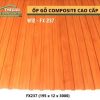 Ốp tường gỗ composite cao cấp - lamri nhựa gỗ GPWood W12 FX237