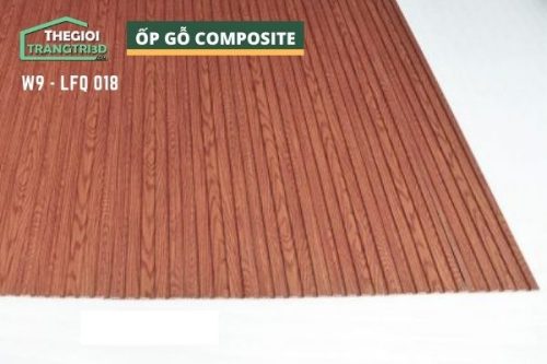 Tấm ốp gỗ nhựa composite - lamri vân gỗ GPWood W12 LFQ 018