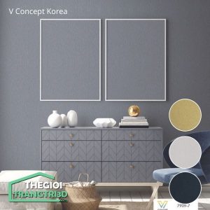 Giấy dán tường V-concept Korea 7909 - 7 | Giấy dán tường Hàn Quốc