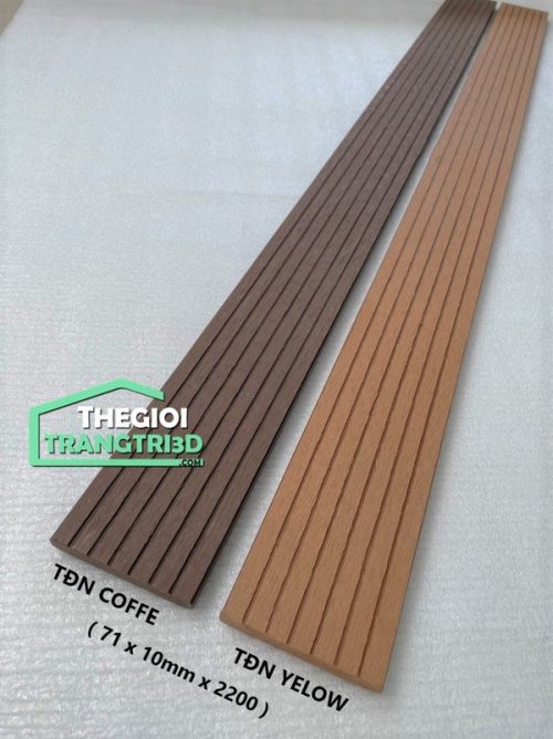 Sàn nhựa gỗ ngoài trời TDN - Tấm ốp sàn composite