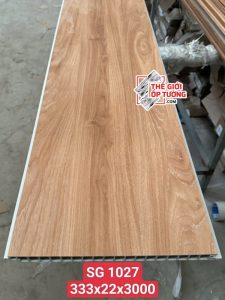 MỘT SỐ MẪU TẤM ỐP TƯỜNG PVC VÂN GỖ CAO CẤP