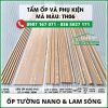 Ốp Tường Nhựa Nano Giả Gỗ và Tấm Ốp Tường Lam Sóng 06