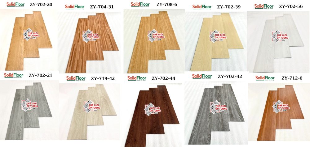 Sàn nhựa giả gỗ sẵn keo tự dán Solid Floor 702-20