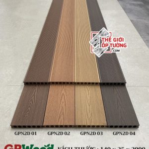 Sàn nhựa gỗ composite ngoài trời GPN2D