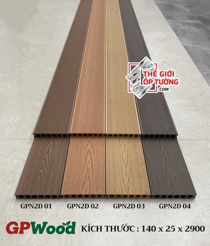 Sàn nhựa gỗ composite ngoài trời GPN2D