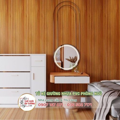 Hệ Giường Tủ Kệ Nhựa Nội Thất Phòng Ngủ ECO mẫu 01