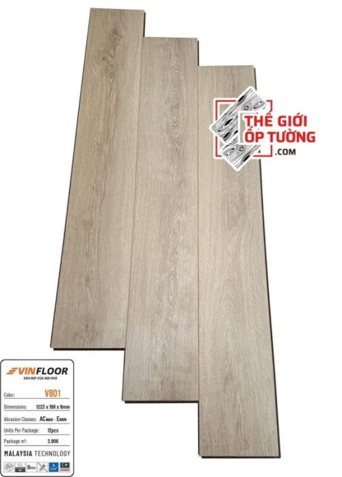 Sàn Gỗ Malaysia 8mm VINFLOOR 01