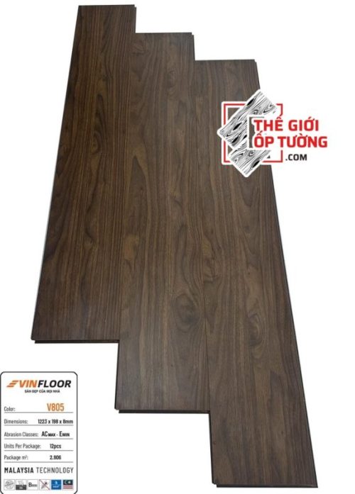 Sàn Gỗ Malaysia 8mm VINFLOOR 05