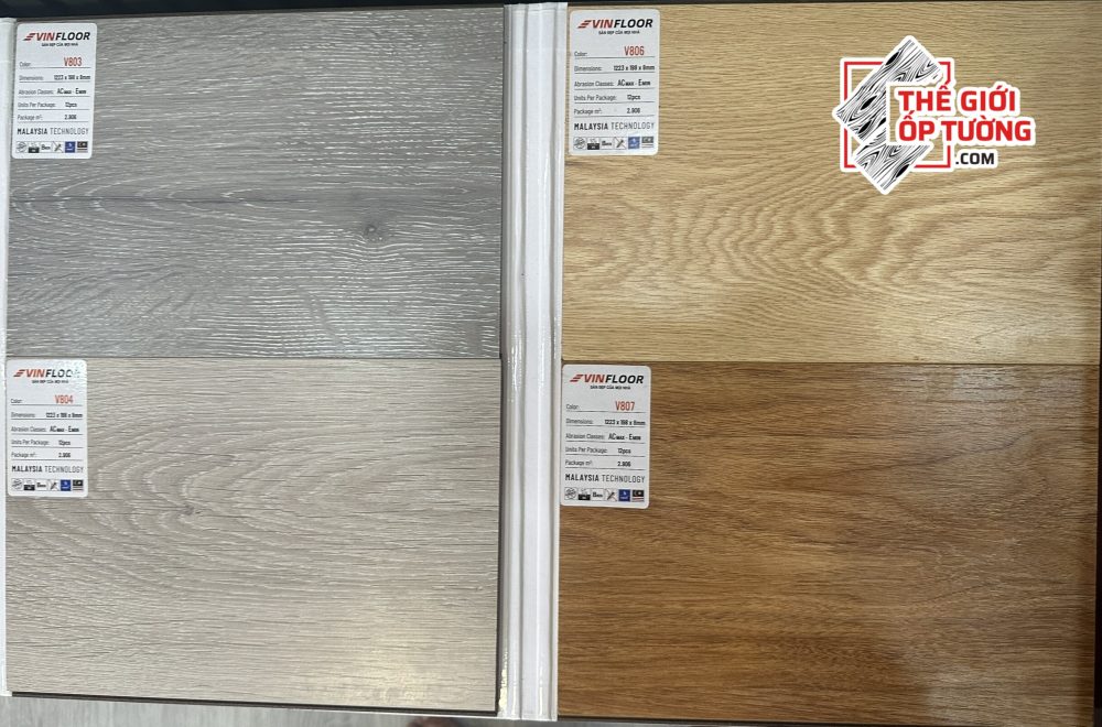 Sàn Gỗ Malaysia 8mm VINFLOOR