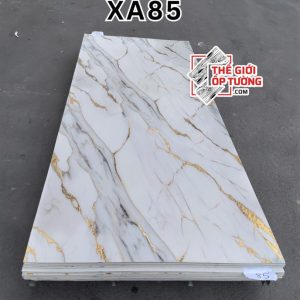 Tấm ốp tường nhựa PVC vân đá marble mới XA85