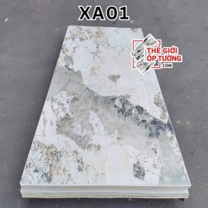 Tấm ốp tường nhựa PVC vân đá marble mới XA01