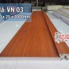 Ốp Vách Ngăn PVC Vân Gỗ 03