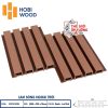 Ốp Tường Sàn Ngoài Trời Gỗ Nhựa Composite Hobi Wood - Lam Sóng