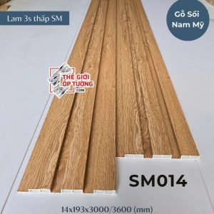 Lam Sóng Ốp Tường Cao Cấp SM 014