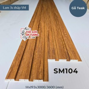 Lam Sóng Ốp Tường Cao Cấp SM 104