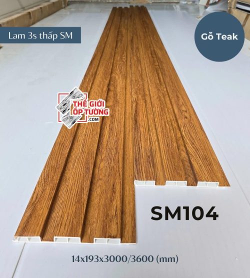 Lam Sóng Ốp Tường Cao Cấp SM 104