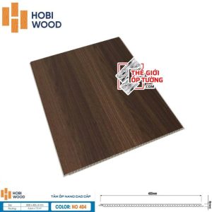 Tấm ốp tường nano vân gỗ cao cấp HOBI Wood 3000x400x8mm