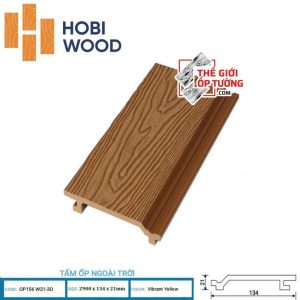 Ốp Tường Sàn Ngoài Trời Gỗ Nhựa Composite Hobi Wood