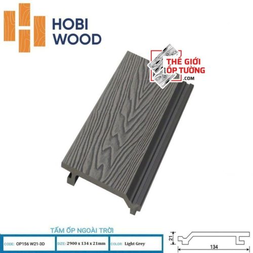 Ốp Tường Sàn Ngoài Trời Gỗ Nhựa Composite Hobi Wood