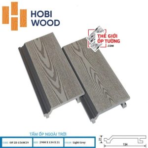 Ốp Tường Sàn Ngoài Trời Gỗ Nhựa Composite Hobi Wood