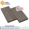 Ốp Tường Sàn Ngoài Trời Gỗ Nhựa Composite Hobi Wood - Ốp Lỗ Chữ Nhật