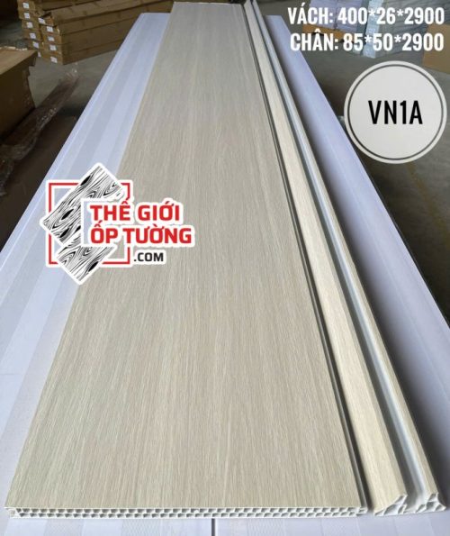 Tấm Ốp Vách Ngăn PVC Vân Gỗ VN1A