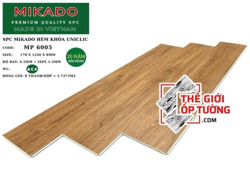 Sàn Gỗ Hèm Khóa SPC MIKADO 8mm - MP6005