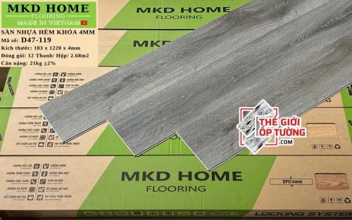 Sàn Gỗ Hèm Khóa SPC MIKADO 4mm - 119