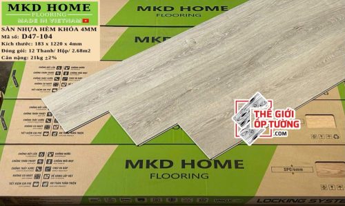 Sàn Gỗ Hèm Khóa SPC MIKADO 4mm - 104