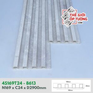 Ốp Gỗ Nhựa Lam Sóng Nguyên Sinh TGI - Lam 4 Sóng Cao