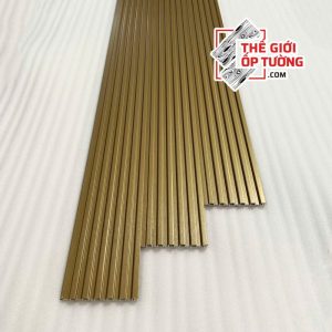 Ốp Tường Lam 6 Sóng - gold