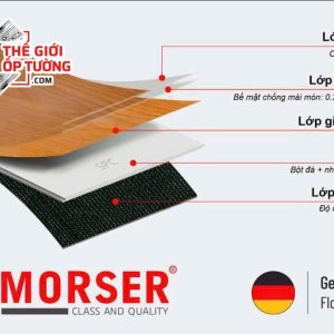 Sàn Gỗ Nhựa Hèm Khóa SPC Morser
