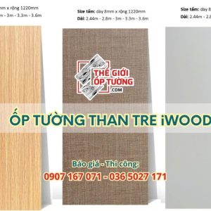 Ốp tường than tre iWOOD