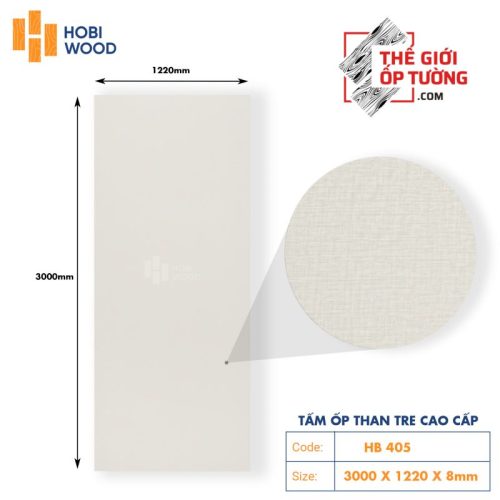 Ốp tường than tre HOBI cao cấp 405