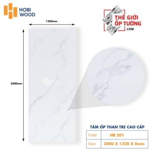Ốp tường than tre HOBI cao cấp 201