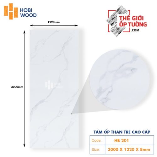 Ốp tường than tre HOBI cao cấp 201