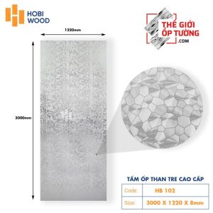 Ốp tường than tre HOBI