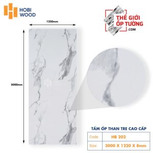 Ốp tường than tre HOBI cao cấp 202