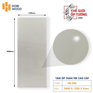 Ốp tường than tre HOBI cao cấp 304