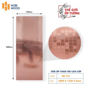 Ốp tường than tre HOBI cao cấp 101