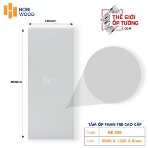 Ốp tường than tre HOBI cao cấp 306