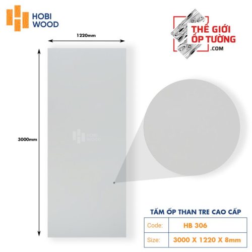 Ốp tường than tre HOBI cao cấp 306