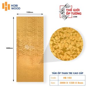 Ốp tường than tre HOBI cao cấp 103